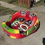 Wow Go Bot 2 Watersports Pull Along Inner Tube Lake Toy. Fixed Price $197.87.