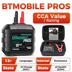 Topdon Btmobile Pros 12V 24V Bluetooth Battery Tester 100-2000 Cca Load Analyzer. Fixed Price $116.99.