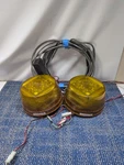 Lot Of 2 Whelen L31HAF Series Super Led Warning Lights With Wire Harness. Fixed Price $400.00.