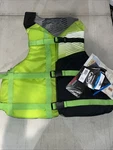 Oversized Adult Stohlquist Buoyancy Aid Green Life Jacket With Defects. Fixed Price $24.99.