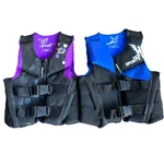 Lot Of 2 Ho Sports Life Vests Youth 50-90 Lbs Purple/black & Blue/black Uscg. Fixed Price $34.00.