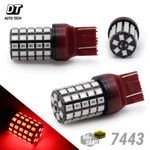 Syneticusa 7443 Red Leds Rear Tail Brake Stop Parkin Light Bulbs. Fixed Price $9.89.