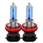 Tirarp H11 Headlight Halogen Bulbs No / H8 H9, White 5000K. Fixed Price $17.09.