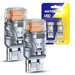 Autoone Canbus 7440 7443 Led Bulbs 3000K Golden Yellow Turn Signal Light Brs Eah. Fixed Price $13.99.