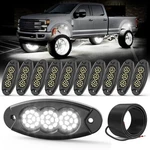 Hobaoyee 10 White Rock Lights, 36 Leds PODS+5M Wire, 6500K. Fixed Price $53.14.