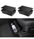 Basenor Under Seat Storage Organizer Bin Box Drawer Container For Tesla 2 Pack. Fixed Price $32.99.