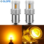 2X Glofe BA15S 1156 P21W Amber Led Turn Signal Light Bulbs Canbus No Hyper Flash. Fixed Price $18.97.