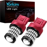 Yorkim Ultra Bright Led Bulb Red T20 7441 7444 W21W 7443/7440,. Fixed Price $23.18.