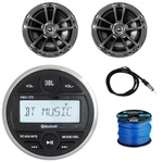 Jbl Marine Bluetooth Digital Media Receiver, 2X 6.5" 225W Speaker, Wire, Antenna. Fixed Price $267.99.