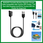 Portable Magnetic Charging Cable For Tractive Gps Pet Tracker - 1.65FT Usb Cord. Fixed Price $17.99.