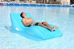 Airhead Sun Comfort Cool Suede Zero Gravity Lounge Sapphire. Fixed Price $63.00.