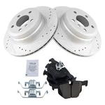 Trq BKA21072 Brake Kit For Bmw X5 2007-2018 Rear 34216763043. Fixed Price $144.70.