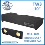 Gmc Sierra Double Cab 2020 2021 10" Box Subwoofer Enclosure Jl Audio TW3. Fixed Price $345.00.