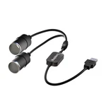 Moqidong Usb To Cigarette Lighter Adapter 12V 30W QC3.0 Male Double .... Fixed Price $20.79.
