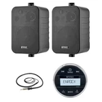 Enrock Gauge Style Am/fm Wireless Stereo Receiver, 2X 4" 30W Speakers, Antenna. Fixed Price $138.99.