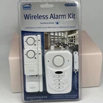 Sabre Wireless Alarm Kit House Home Security Windows Alert Doorstand. Fixed Price $11.99.