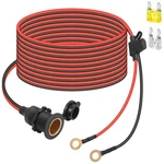 Dongge 12V/24V Fixed Thread Cigarette Lighter Socket Extension Ft,. Fixed Price $23.95.