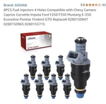 Brand New Fuel Injectors 0280150947 1991-1997 Ford F250 F350 Mustang 7.5L. Fixed Price $55.00.