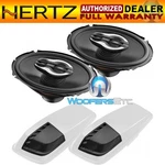 Hertz HD24H6X9 6X9" Harley Saddlebag Lid Kit & SX690-H Coaxial Speakers New. Fixed Price $929.98.