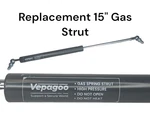 Replacement Vepagoo 15 Inch 67LB/300N Gas Shock Strut Spring Tool Box Cabinet. Fixed Price $9.95.