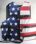 Onyx Coast Guard Approved Boating Life Jacket Stars&stripes American Flag Adult. Fixed Price $29.80.