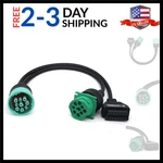 J1939 Splitter Pin Green Type 2 Plug To Female And 16 Cable Adap.... Fixed Price $37.99.