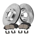 Callahan Brake Parts Front Kit For Dodge Ram 1500 2004 - Drilled & Slot.... Fixed Price $402.80.