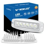 Wfpower Flush Mount Boat Led Spreader, 2 Pack 7.3 Inch Marine Spotlights,. Fixed Price $53.19.