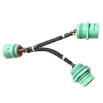 Green Type 2 J1939 9PIN Splitter Cable For Truck Freightliner Gps Eld Tracker. Fixed Price $9.99.