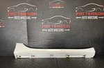 17-20 124 Spider Passenger Rh Rocker Panel Side Skirt Cover Molding White 34T. Fixed Price $150.00.