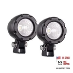 Lightronic Offroad 1.7" Round Motorcycle Led Fog Flood Beam. Fixed Price $44.50.