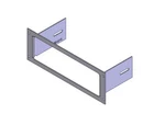 Havis C-EB30-U15-1P 1-PIECE Bracket, 3" Mounting Space, Fits Uniden BCT15. Fixed Price $33.00.