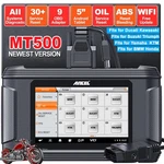 Ancel MT500 Motorcycle Scanner Full-system OBD2 Diagnostic Tool Programming. Fixed Price $499.00.