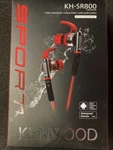 Kenwood KH-SR800R In-ear Sport Stereo Headphones Red New. Fixed Price $30.00.