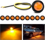Nilight 10PCS 3/4?? Round Clearance Led Front Rear Side Indicator Marker. Fixed Price $10.55.
