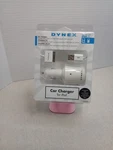 Dynex Car Charger For Ipod (white) #DX-IPDC2. Fixed Price $11.99.