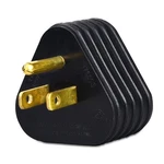 Elecstream Tech Rv Power Adapter, Nema 5-15P To 15M/30F-TRIANGLE, Black. Fixed Price $17.90.