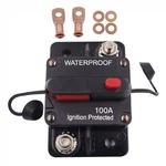 100 Amp Waterproof Circuit Breaker,with Manual RESET,12V-48V Dc, For Car Mari.... Fixed Price $26.28.