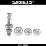 Curt Switch Set, Chrome Steel, 1-7/8, 2, 2-5/16 Balls, Up To 8K Lbs, 42225. Fixed Price $82.99.