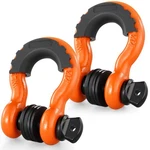 Vevor Pack 3/4" D Ring Shackle With 7/8" Screw Pin 62832 Lbs Break Strength. Fixed Price $21.90.