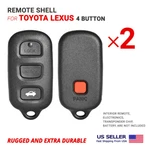 2X Keyless Entry Remote Shell For Toyota Lexus 4 Button With Trunk. Fixed Price $9.45.