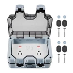 Outdoor Power Outlet, Waterproof Weatherproof IP66 Electrical Box. Fixed Price $27.69.