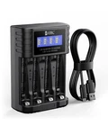 Universal Battery Charger, 1.5V & 1.2V Aaa With Type-c Fast. Fixed Price $19.75.