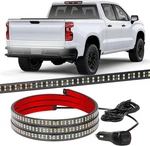 Xridonsen 48 Inch White Tailgate Strobe Lights Strip 288 Led Tail/rear Window Em. Fixed Price $73.96.