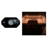 Black Oak Led Rock Accent Light Amber 9W Housing 220 Raw Lumens. Fixed Price $44.00.