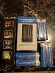 New Tokeyla 5 Mode Flashlight W/2-SLOT Charger 6PK Rechargeable Batteries. Fixed Price $29.99.
