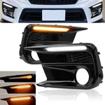 Garvee Led Drl Fog Light For 2018-2021 Subaru Wrx/sti White/amber Turn Signal. Fixed Price $67.29.