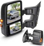 Towing Mirrors Ford F-250 F-350 1999-2016, Black. Fixed Price $192.99.