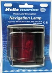 Hella Marine 002984335 Port Navigation Light 2NM Red Lens/black Housing 12V-NEW. Fixed Price $49.88.