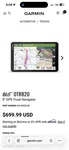 Garmin Dezl OTR820 8" Truck Gps Navigator Speed Limit Indicator Poi Display. Fixed Price $450.00.